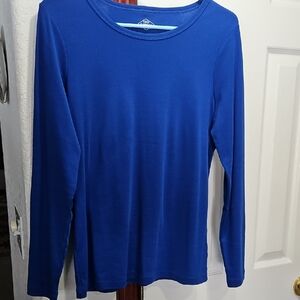 St. John's Bay Essential Blue Tee